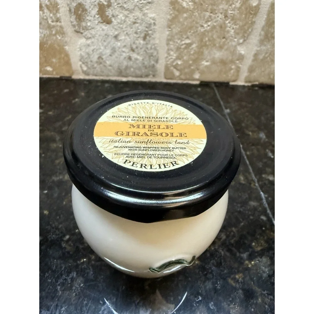 Perlier Rejuvenating Whipped Body Butter w/ Italian Sunflower 5.4 oz New No Box
